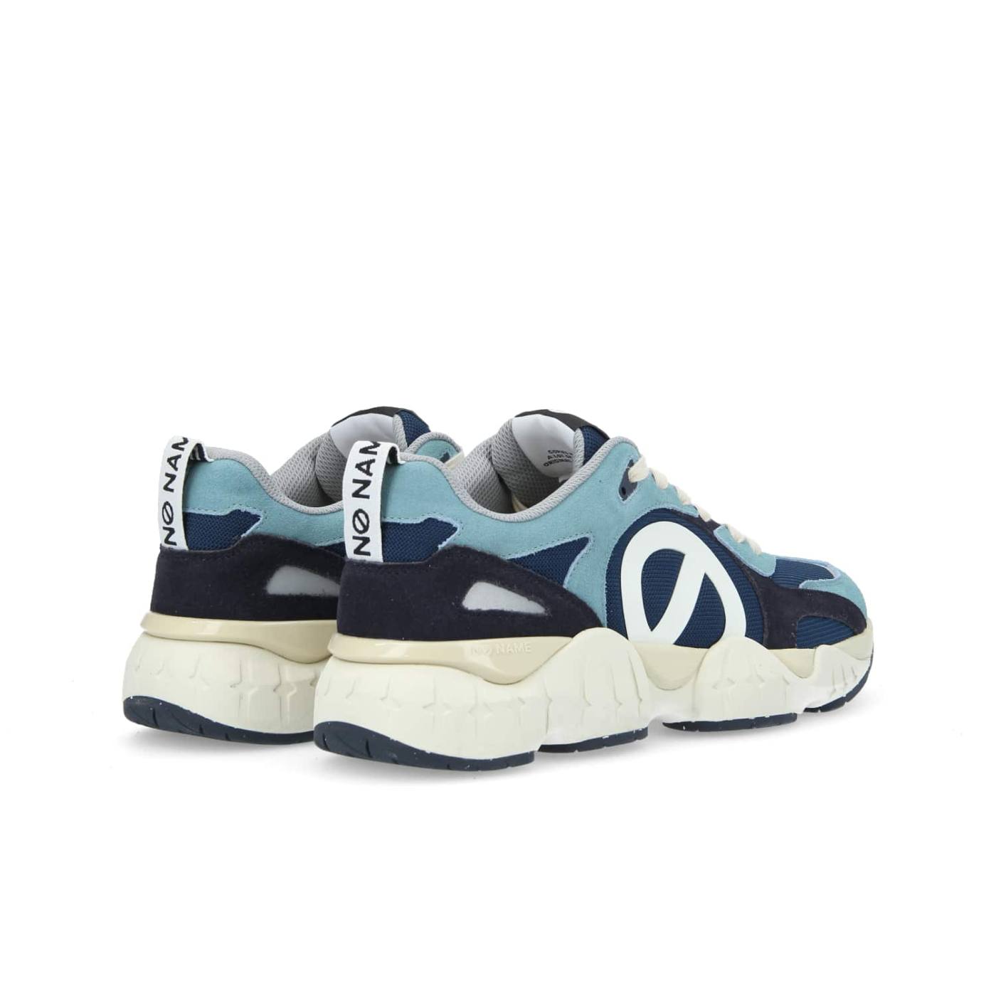 KRAZEE RUNNER UOMO - CAMOSCIO/REC.KNIT - SKY/NAVY